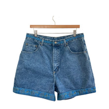 Load image into Gallery viewer, Vintage Bill Blass Denim Shorts with Ribbon Detail
