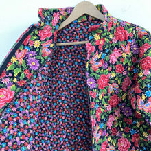 Load image into Gallery viewer, Handmade Granny Floral Quilt Coat
