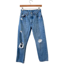 Load image into Gallery viewer, Distressed Levi&#39;s 501 Jeans
