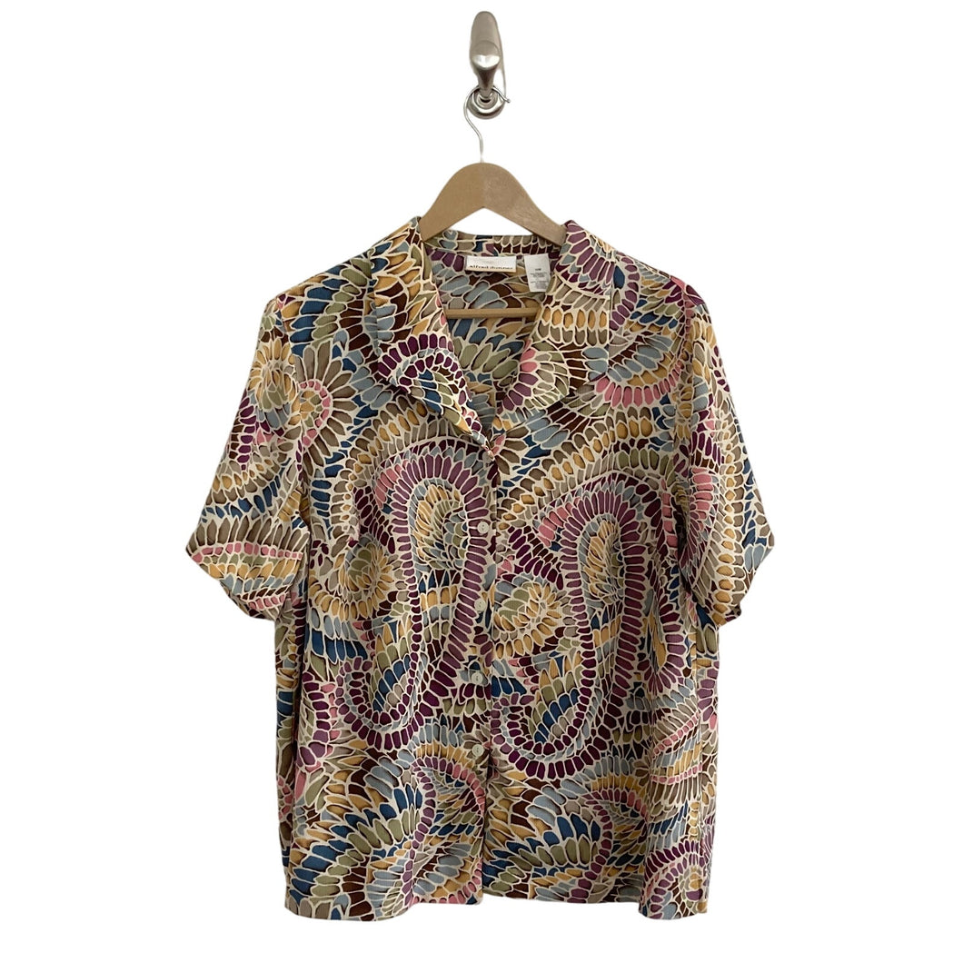 Vintage Alfred Dunner Paisley Blouse