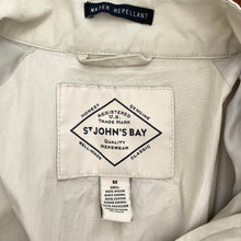 Load image into Gallery viewer, St. John&#39;s Bay Tan Harrington Jacket
