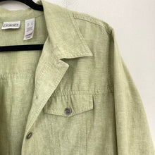 Load image into Gallery viewer, Y2K Villager Sport Liz Claiborne Cotton Linen Blend Jacket
