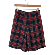 Load image into Gallery viewer, Vintage Wool Blend Plaid Bermuda Shorts
