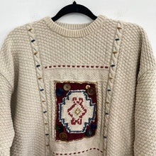 Load image into Gallery viewer, Vintage Beige Claiborne Cotton Sweater
