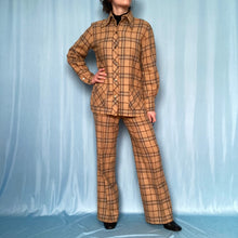 Load image into Gallery viewer, 1970s Koret of California Plaid Pantsuit
