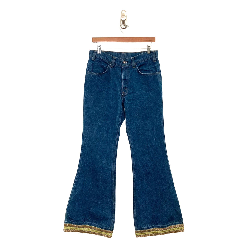 1970s Orange Tab Levi's 684 Bell Bottoms