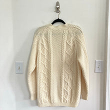 Load image into Gallery viewer, Oversized Chunky Cable-knit Cardigan
