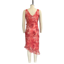 Load image into Gallery viewer, Y2K Breakin&#39; Loose Pink Floral Ruffle Dress
