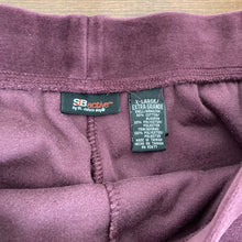 Load image into Gallery viewer, St. John&#39;s Bay Active Burgundy Velour Pants
