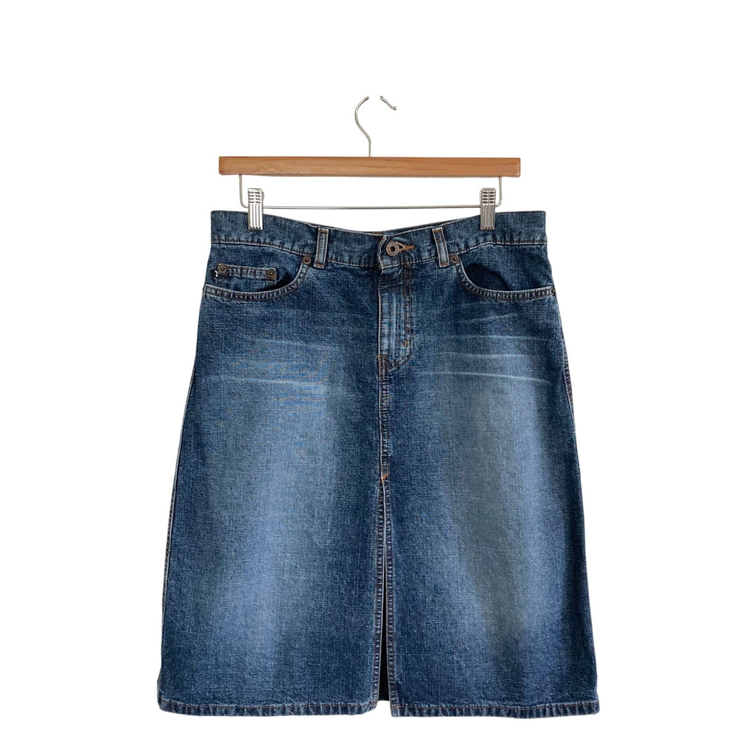 Y2K Express Denim Skirt