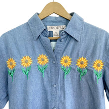 Load image into Gallery viewer, Harbour Vue Short Sleeve Sunflower Blouse
