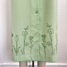 Load image into Gallery viewer, 90s Kathie Lee Collection Green Gingham Button Down Maxi Dress
