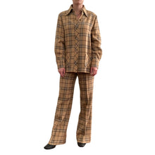 Load image into Gallery viewer, 1970s Koret of California Plaid Pantsuit
