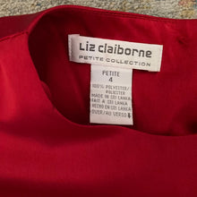 Load image into Gallery viewer, Vintage Red Liz Claiborne Blouse
