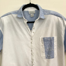 Load image into Gallery viewer, Retro 80s Colorblock Button Up Shirt
