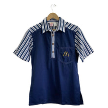 Load image into Gallery viewer, Vintage Navy Blue 1970s McDonald&#39;s Uniform Shirt
