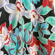 Load image into Gallery viewer, Vintage Ashley Ames Floral Muumuu with Ruffle Collar
