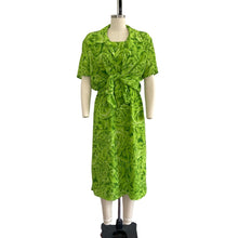 Load image into Gallery viewer, Bright Chartreuse Sag Harbor Floral Dress Set
