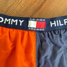 Load image into Gallery viewer, 90s Tommy Hilfiger Colorblock Swim Trunks
