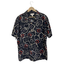 Load image into Gallery viewer, Vintage Pronto Uomo Funky Geometric Silk Button Down Shirt
