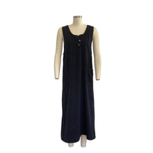 Load image into Gallery viewer, Vintage Carolina Colours Black Jumper Maxi Dress
