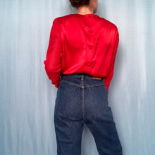 Load image into Gallery viewer, Vintage Red Liz Claiborne Blouse
