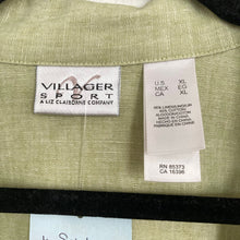 Load image into Gallery viewer, Y2K Villager Sport Liz Claiborne Cotton Linen Blend Jacket

