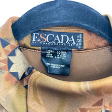 Load image into Gallery viewer, 1980s Brown Escada by Margaretha Ley Silk Blouse
