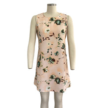 Load image into Gallery viewer, Vintage Buffy&#39;s Choice 90s Peach Floral Mini Dress
