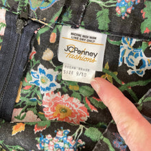 Load image into Gallery viewer, Vintage JC Penney Pleated Floral Midi Skirt
