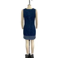 Load image into Gallery viewer, Y2K Route 66 Colorblock Denim Dress
