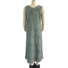 Load image into Gallery viewer, 90 Sleeveless Floral Maxi Dress
