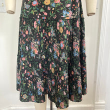 Load image into Gallery viewer, Vintage JC Penney Pleated Floral Midi Skirt
