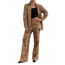 Load image into Gallery viewer, 1970s Koret of California Plaid Pantsuit
