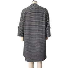 Load image into Gallery viewer, 1960s Mod Houndstooth Overcoat
