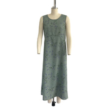 Load image into Gallery viewer, 90 Sleeveless Floral Maxi Dress
