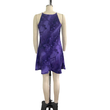 Load image into Gallery viewer, Y2K Expressions Purple Floral Mini Dress
