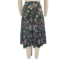 Load image into Gallery viewer, Vintage JC Penney Pleated Floral Midi Skirt
