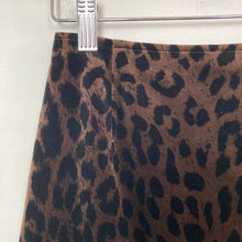 Load image into Gallery viewer, Vintage Joseph Ribkoff Leopard Print Velvet Mini Skirt
