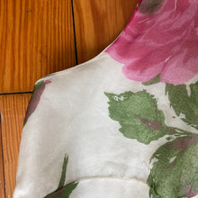 Load image into Gallery viewer, 1950s Pink Floral Fit and Flare Cocktail Dress
