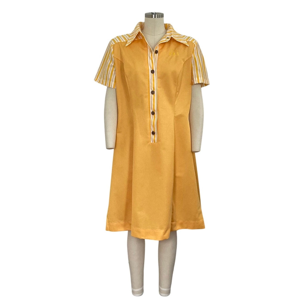 Vintage 1970s McDonald's Uniform Dress