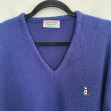 Load image into Gallery viewer, Vintage Navy Blue Munsingwear Grand Slam V Neck Pullover Sweater
