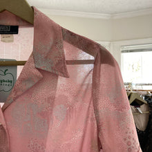 Load image into Gallery viewer, Vintage Fairfield Ultra Separates Pink Button Up Blouse
