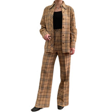 Load image into Gallery viewer, 1970s Koret of California Plaid Pantsuit
