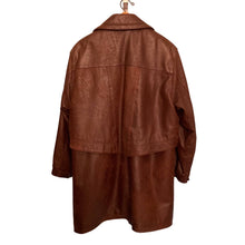 Load image into Gallery viewer, Oversized CandA Leather Jacket
