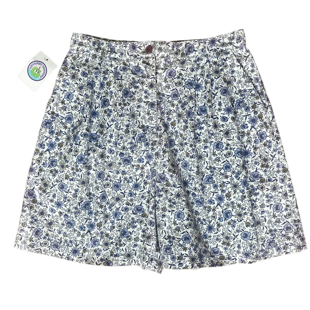 Vintage High Waisted Floral Shorts