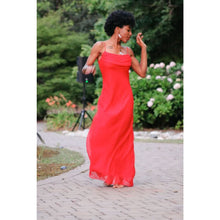 Load image into Gallery viewer, Jump Apparel Bright Red Formal Dress
