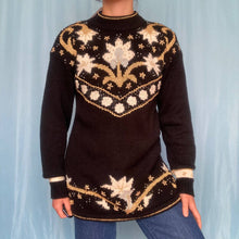 Load image into Gallery viewer, Funky Metallic Vintage Sweater
