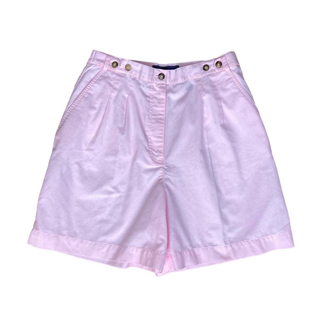 Vintage Pastel Pink Mom Shorts