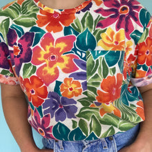 Load image into Gallery viewer, Vibrant Vintage Floral T-Shirt
